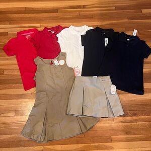 Lot of girls uniform clothes